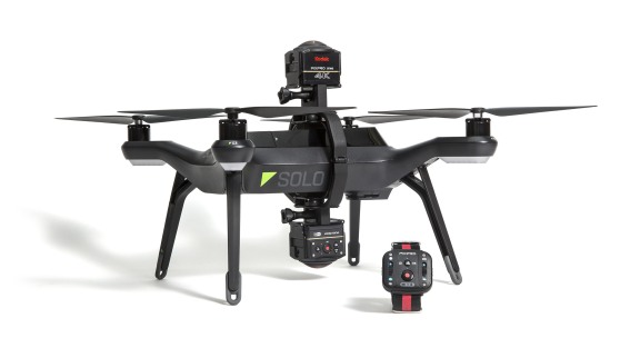 3DR-Solo-Drone-Quadcopter-and-360-Mount-for-the-Kodak-PIXPRO-SP360-4k