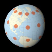 Earth-Tissot-Indicatrix_Wrapped-to-Sphere